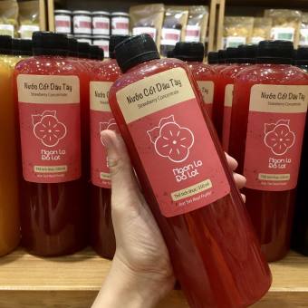 NƯỚC CỐT DÂU TÂY 550ml - NGON LẠ ĐÀ LẠT