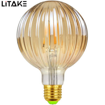 LITIKE Bóng Đèn G95 E27 Đèn LED Dây Tóc Nguồn Đèn Chùm Trang Trí Cá Tính Ánh Sáng Ấm Áp