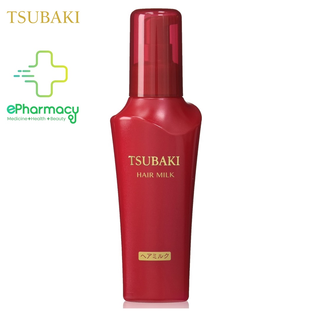 Sữa Dưỡng Tóc Phục Hồi 3-Trong-1 Tsubaki Hair Milk phục hồi hư tổn tóc 100ml