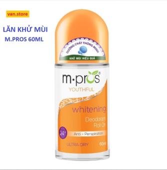 Lăn Khử Mùi – Trắng Mịn – Trẻ Trung M.PROS 60ml