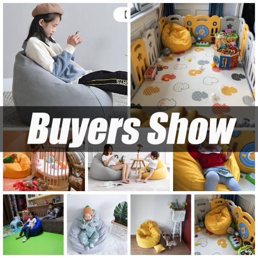 Ghế Lười Cho Trẻ Em Ghế Sô Pha Ghế Sofa Hạt Nhựa EPS Nhồi Vào Trong Nhà