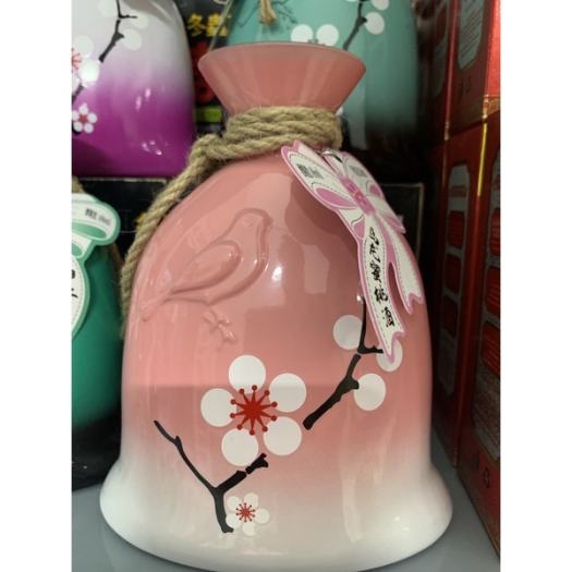 Nước Trái Cây Nữ Nhi Hồng phiên bản mới Bình Vị Đào Hoa 500ml TẾT 2022 - Bình nước hoa quả nữ nhi hồng, hoa văn cổ trang