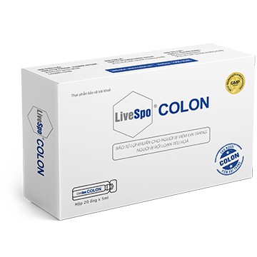 2 HỘP LIVESPO COLON- BÀO TỬ LỢI KHUẨN CHO NGƯỜI ĐẠI TRÀNG