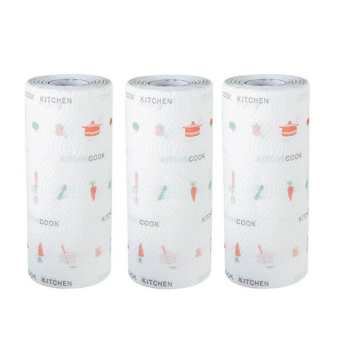 Combo 3 cuộn giấy lau nhà bếp đa năng - Giấy cuộn lau đồ dùng nhà bếp tiện lợi