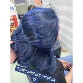 Màu Nhuộm Tóc Xanh Đen Blue Black TPLUS 22/888 Hair Dye Cream