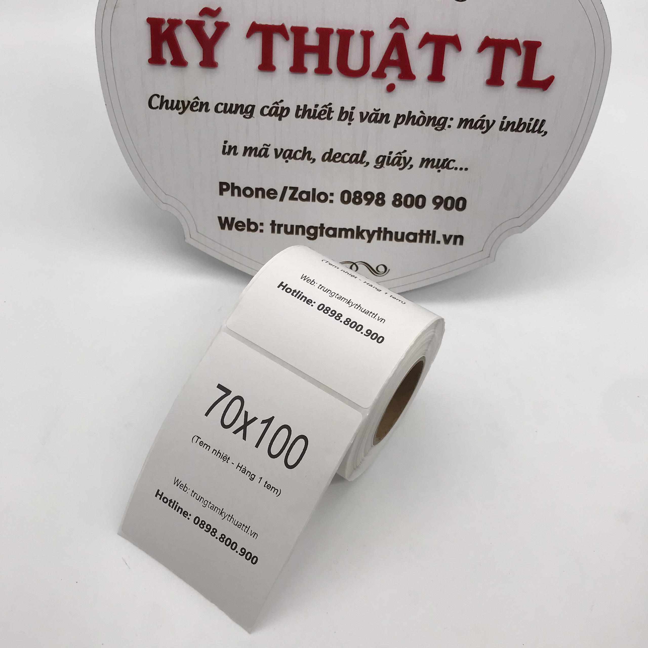 Decal nhiệt 70x100 mm Cuộn 300 Tem In Đơn Bill Viettel, In Đơn TMĐT