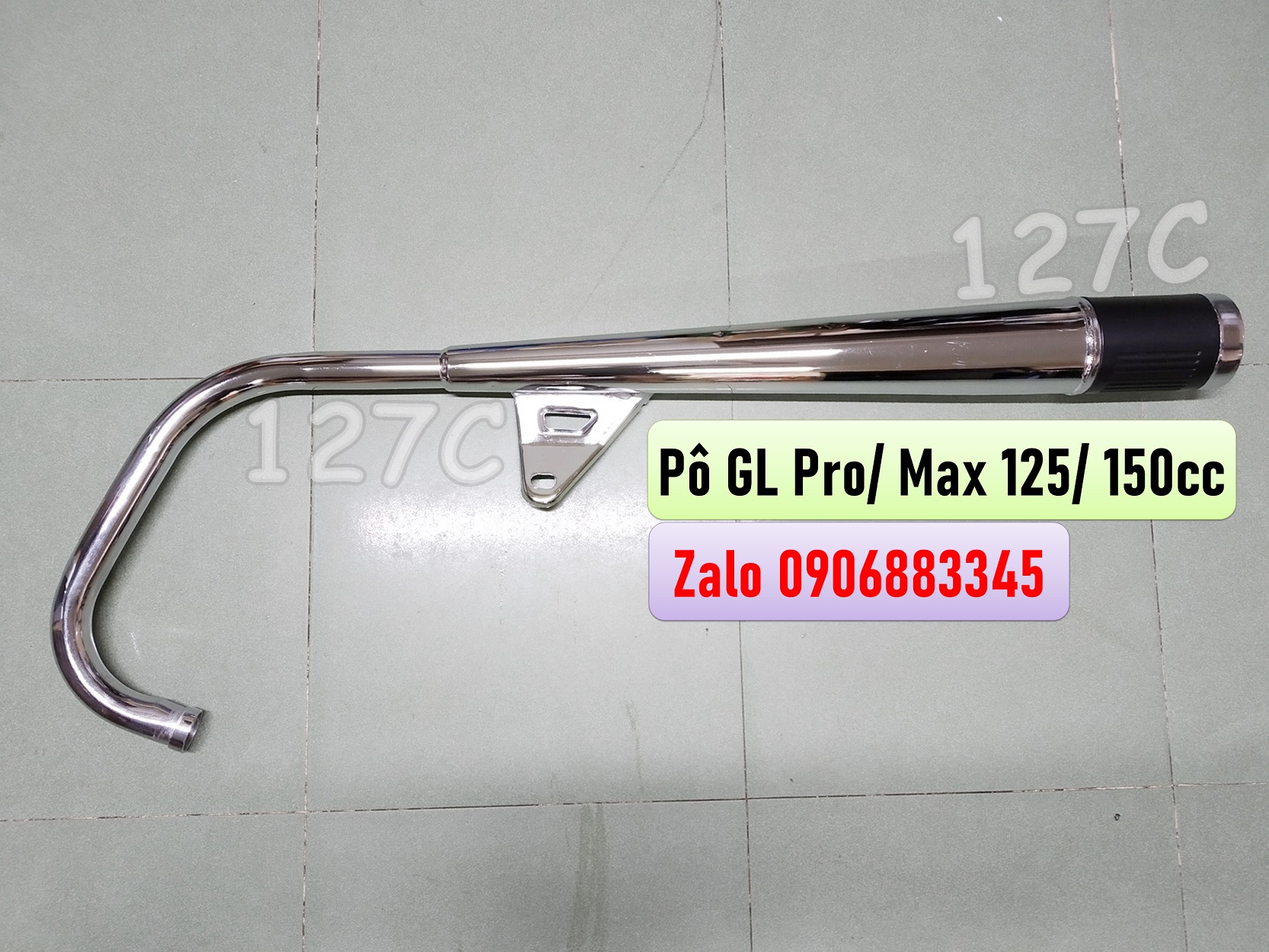 Pô honda gl pro/ max 125/ 150cc