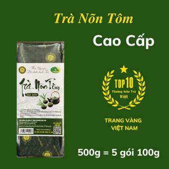 Trà Nõn Tôm Cao Cấp 1kg Trà Nõn Tôm Tân Cương Thái Nguyên 10 gói 100g Trà Tâm Thái Nõn Tôm Cao Cấp 500g