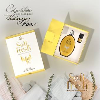 Mua 1 tặng 1 nước hoa vùng kín - Dung dịch vệ sinh phụ nữ Đông Anh Soft Fresh -Luxury Collagen X3