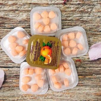 Kẹo Cam Vitamin C Thái Lan Vỉ 24 Hộp, Kẹo C Trái Tim Kẹo Cam Tuổi Thơ