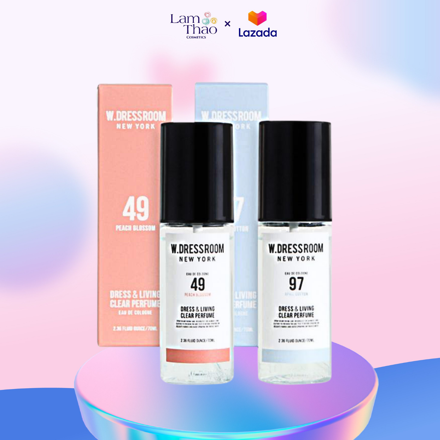 Nước Hoa W.Dressroom New York Dress & Living Clear Perfume 70ml