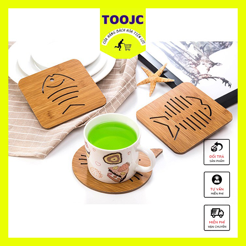 Tấm lót nồi bằng gỗ - tấm gỗ lót nồi dề thương - sang trọng -hàng loại 1