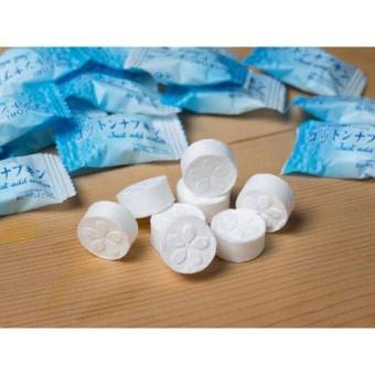 Khăn giấy nén cao cấp dạng viên kẹo 50 viên