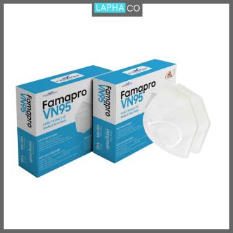 Khẩu trang VN95 Famapro 1 hộp 10 cái - 1 thùng 500 cái combo 10-50-100-200-500 cái