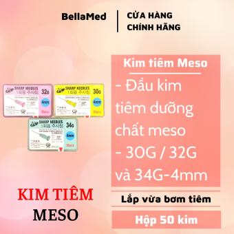 Đầu kim Nano tiêm dưỡng chất 30G - 4mm