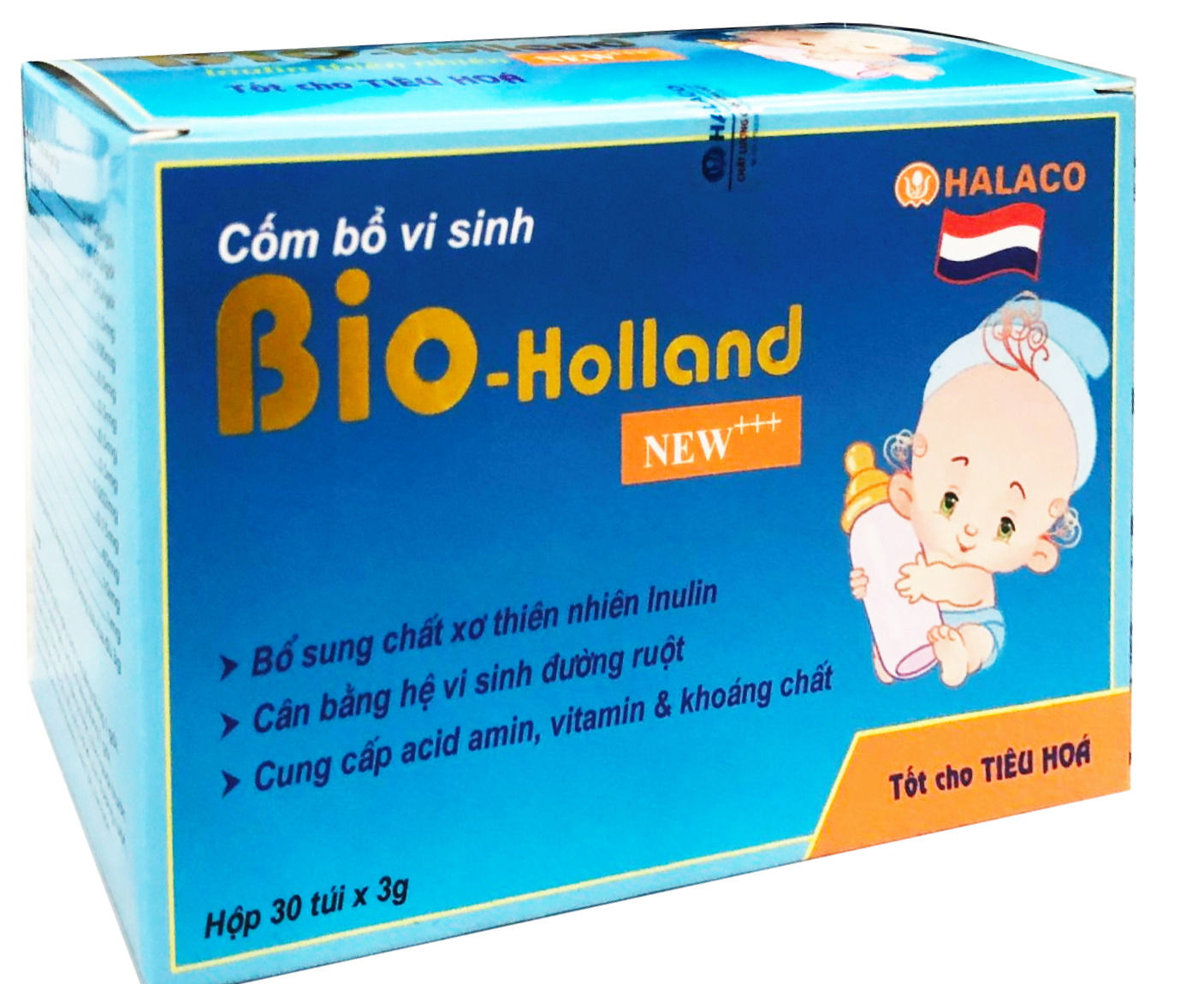 Cốm bổ vi sinh - bio-holland - hộp 30 gói