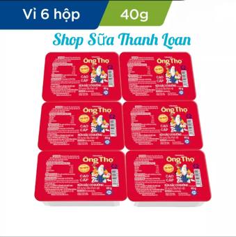 VỈ 6 HỘP SỮA ĐẶC CÓ ĐƯỜNG ÔNG THỌ ĐỎ - VỈ 6 HỘP X 40G