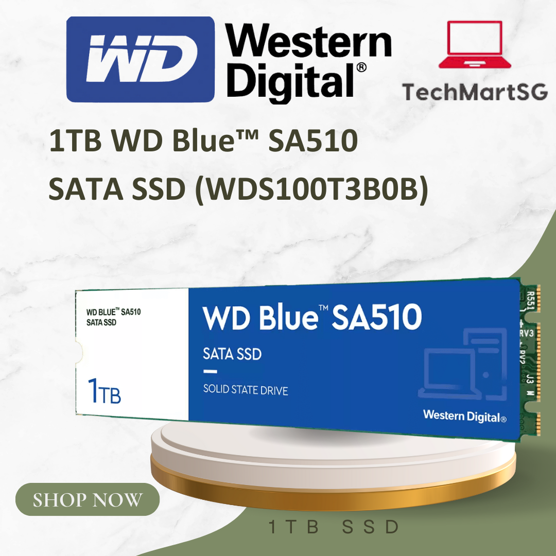 Wd Blue 1Tb Hard Disk Drive - Desktop Pc Hdd 3.5-Inch Sata