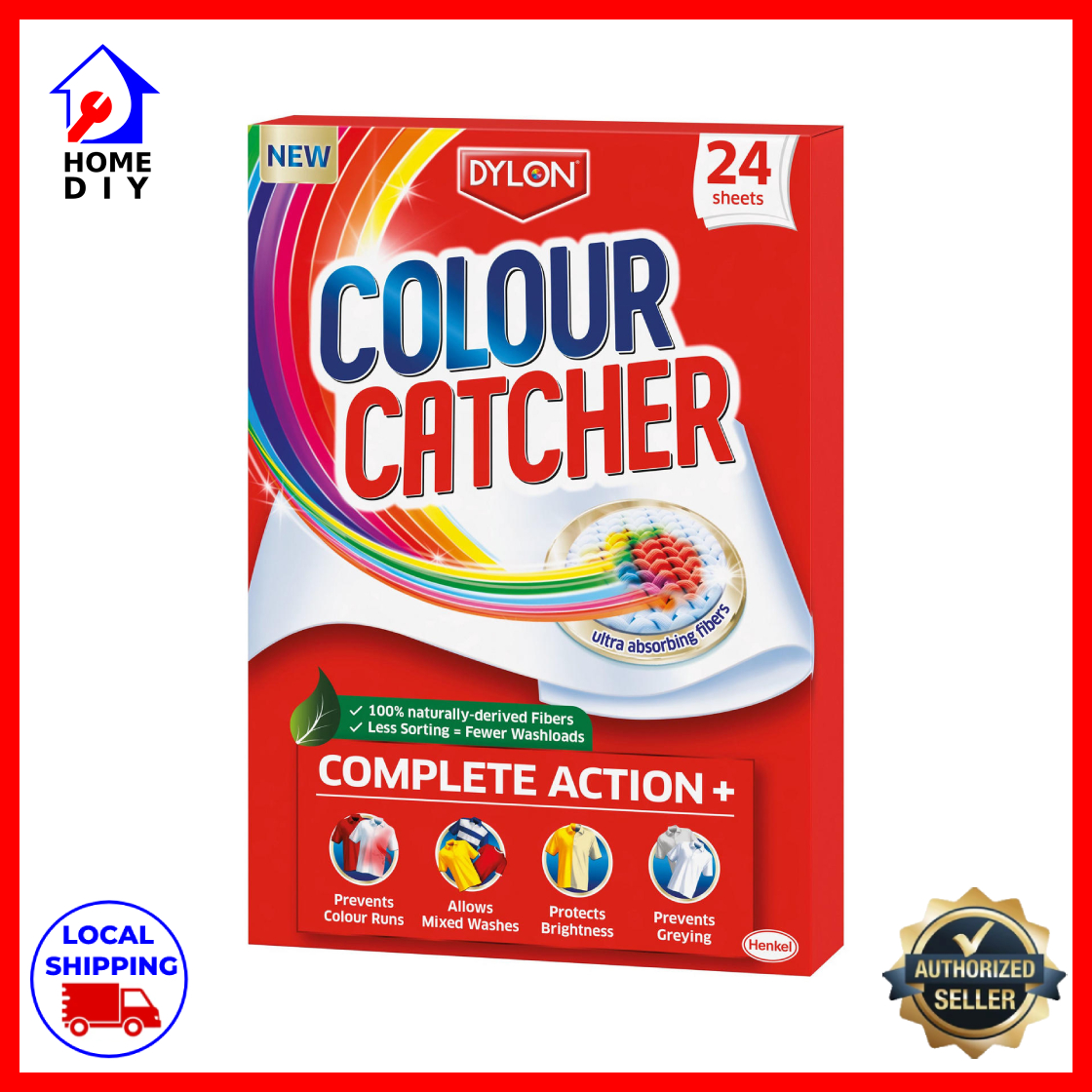 Dylon CC2604 Colour Catcher Max Protect 24 Sheets