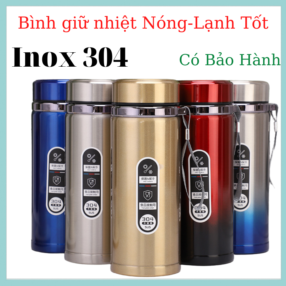 [Mẫu Mới]Bình giữ nhiệt inox 304 1000ml có lưới lọc trà giữ nhiệt tốt,Bình giữ nhiệt cao cấp
