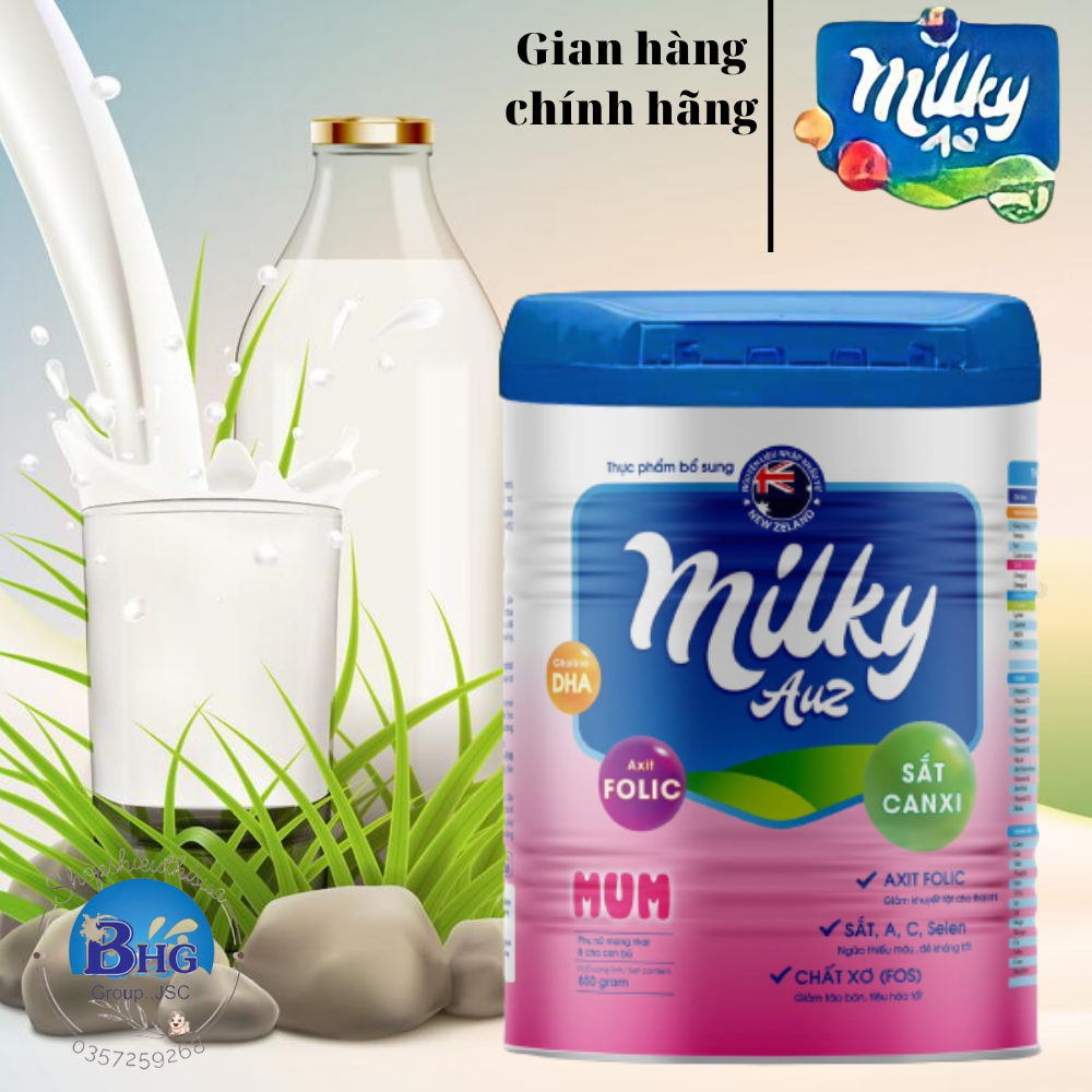 [HCM]SỮA BỘT MILKY MUM  400G -  850G [ Tặng xe đồ chơi bất kì ]