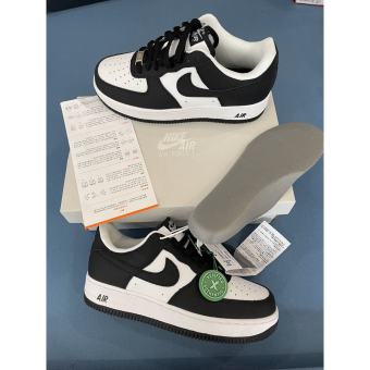 Giày AF1 Màu Mới Đen trắng [FULL BOX + TẶNG DÂY]  Giày sneaker Nike Air Force one Panda