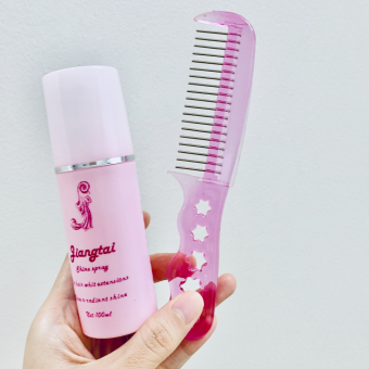 Combo Lược & xịt dưỡng tóc giả