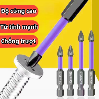 Bộ mũi vít từ tính Nhật, đầu vít,Chuyên dụng BOSCH,MAKITA Máy khoan pin