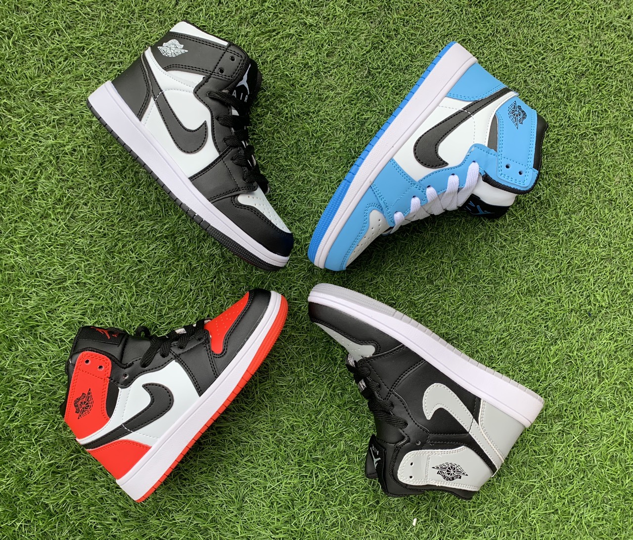 Giày sneaker cho bé trai bé gái cổ cao size 28-35