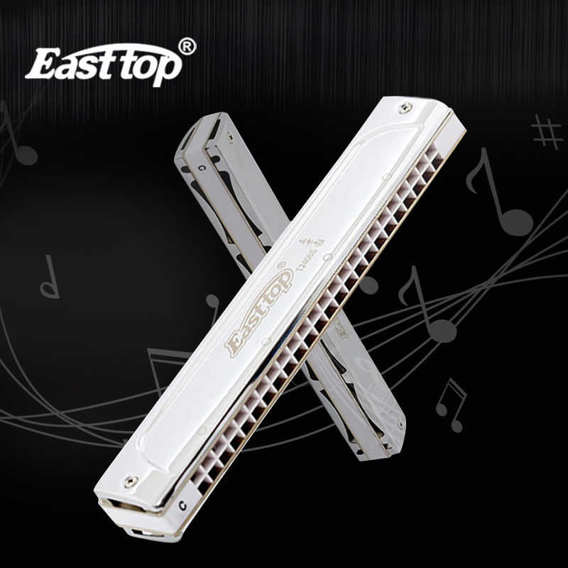 Easttop Kèn Harmonica Tremolo 24 Lỗ Có Sẵn Đàn Organ Miệng Chuyên Nghiệp Kèm Hộp Đựng Hàng Đầu Cho Người Chơi Chuyên Nghiệp Cho Người Mới Bắt Đầu Học Sinh TrẻT2406S