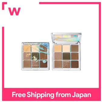 Zeesea pha lê tuyệt đẹp chín màu phấn mắt tiệc trà mùa thu J17