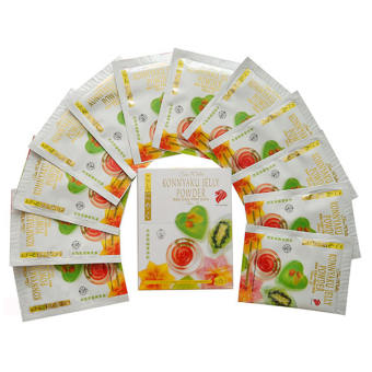 Bột Rau Câu trái dừa Singapore Jelly Thiên Ý - 12 gói/Hộp