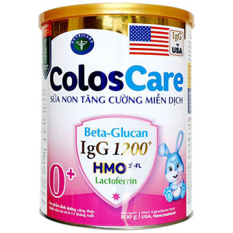 Sữa Bột COLOS CARE 0+ ( 0-12 tháng) 800gr