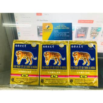 Cao dán con hổ bịch 4 miếng