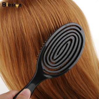 Lược Chải Tóc Blesiya Lược Chải Tóc, Lược Tạo Kiểu Mát Xa Da Đầu Chăm Sóc Tóc, Màu Đen