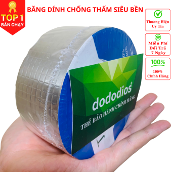 Phụ kiện đồ nội thất - Băng Keo Siêu Dính Đa Năng, Băng Dính Chống Thấm, Chống Dột Dán Được Trên Mọi Bề Mặt Chọn Size Hãng dododios – Băng Dính Chống Thấm Nhật Bản