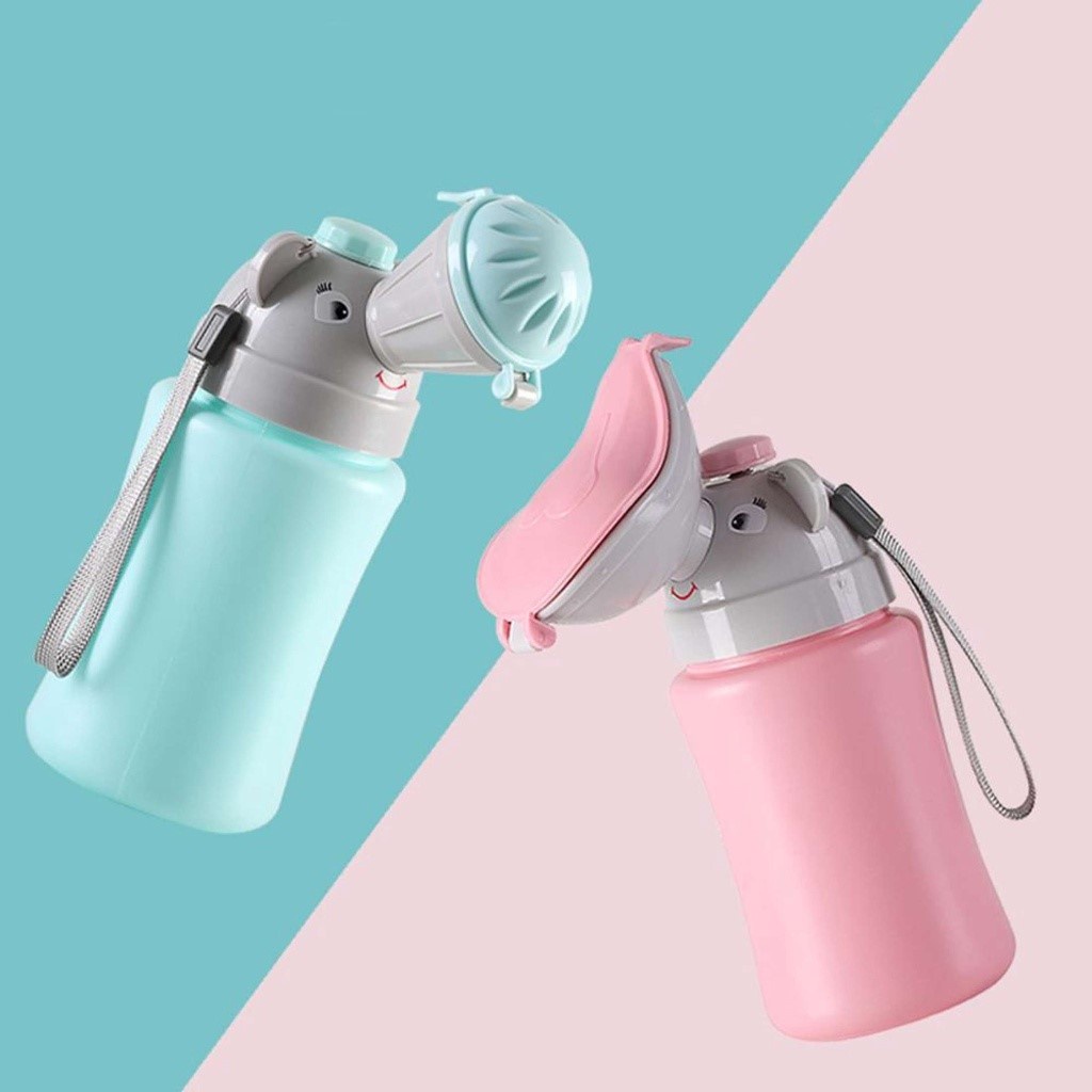 Bình đi tiểu mini tiện dụng cho bé trai , bé gái khi đi du lịch trên xe hơi
