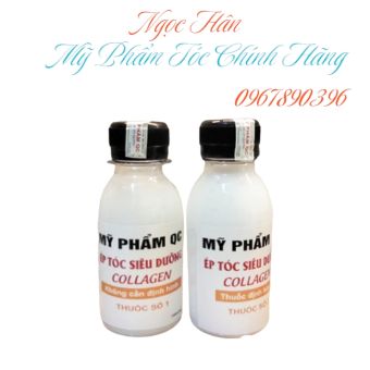 Thuốc duỗi tóc tại nhà - Thuốc ép side không cần dùng nhiệt chứa nhiều dưỡng protein giúp tóc siêu mềm mượt
