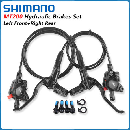 Shimano MT200 Hydraulic Brakes Set for MTB