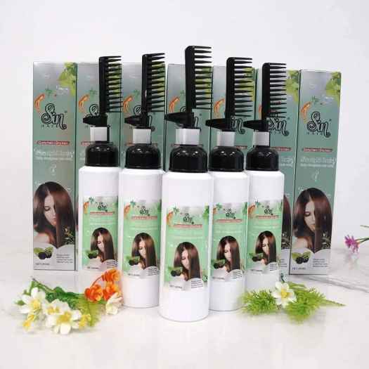 Dầu Gội Sin Hair làm Thẳng Tóc Tại Nhà