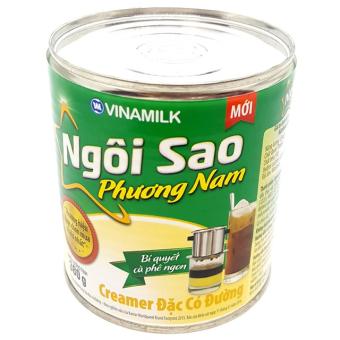 CREAMER ĐẶC NGÔI SAO PHƯƠNG NAM XANH LÁ - HỘP THIẾC 380G