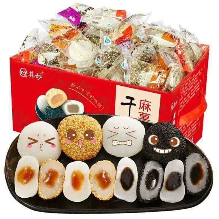 Bánh mochi tròn mix 4 vị siêu hot