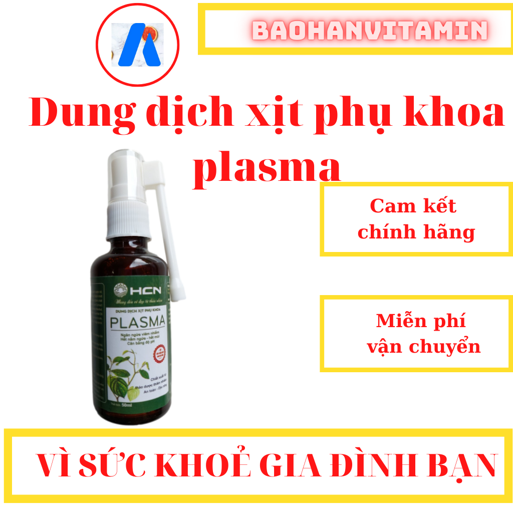 Dung dịch vệ sinh phụ nữ se khít , khử mùi xịt phụ khoa lá trầu không Plasma