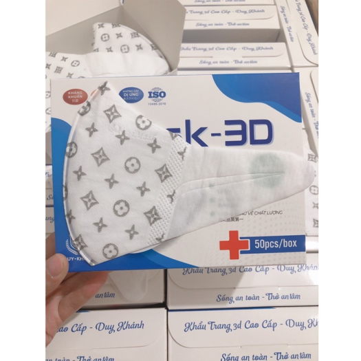 Hộp 50 cái Khẩu Trang 3D Mask Công Nghệ Nhật Bản