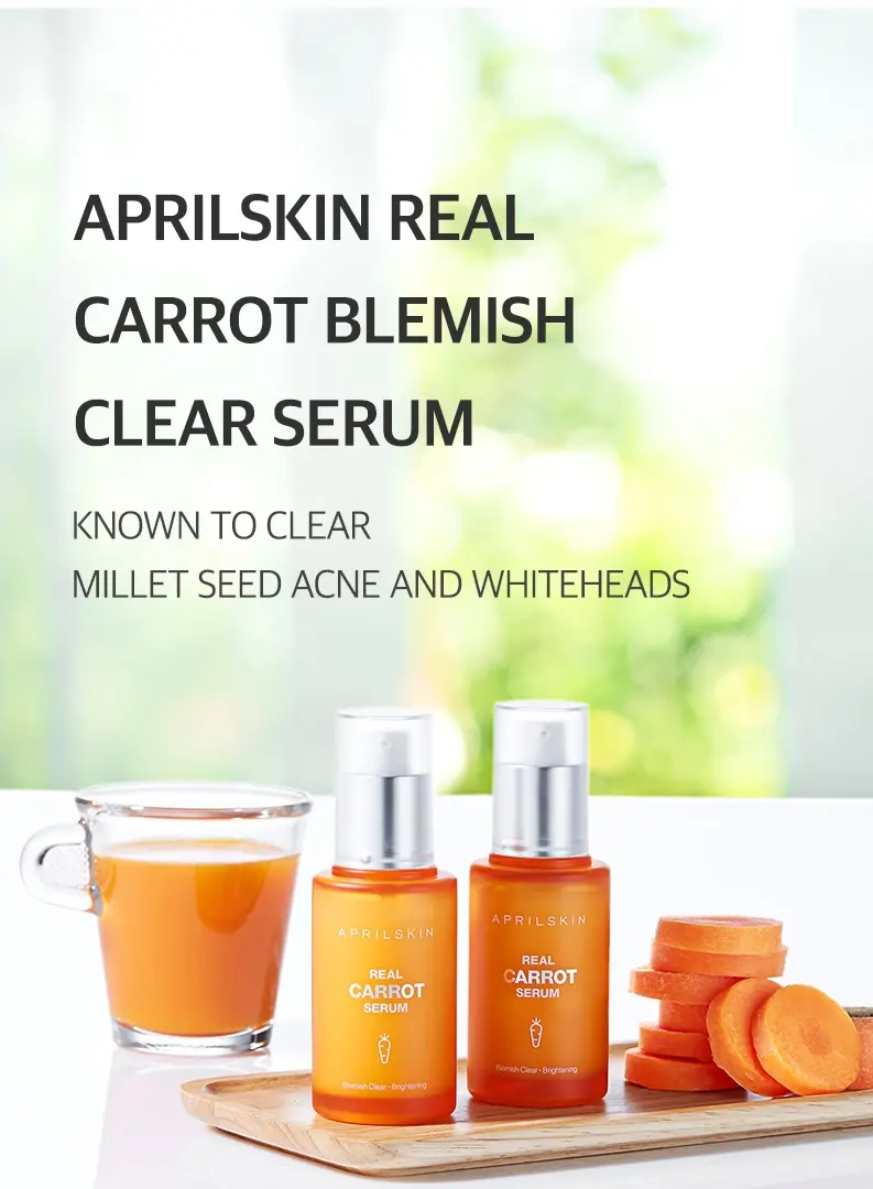 real carrot serum