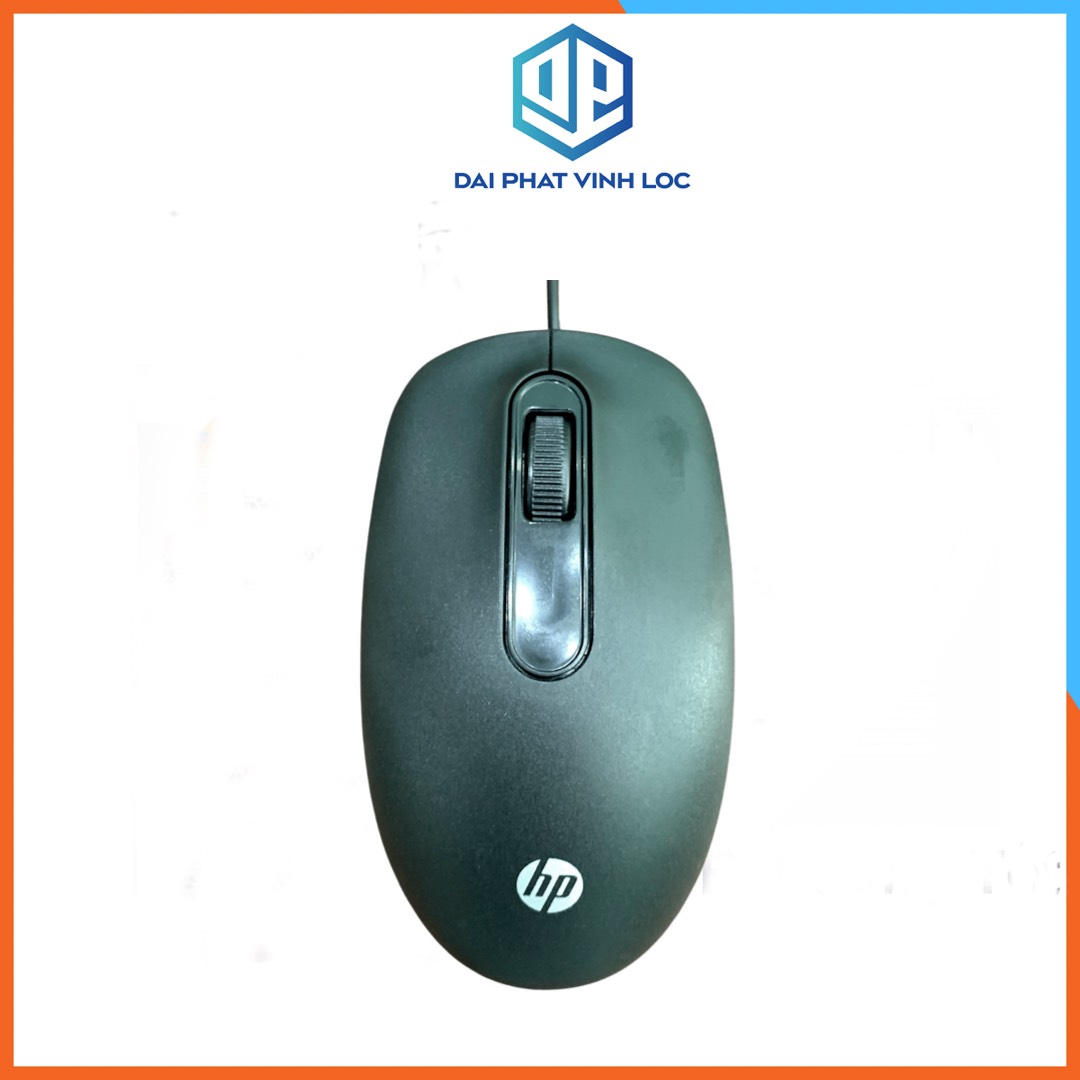 Chuột Máy Tính Có Dây HP 10.000P Wired Mouse - Giá Rẻ, Sử Dụng Tiện Lợi - Đại Phát Vĩnh Lộc