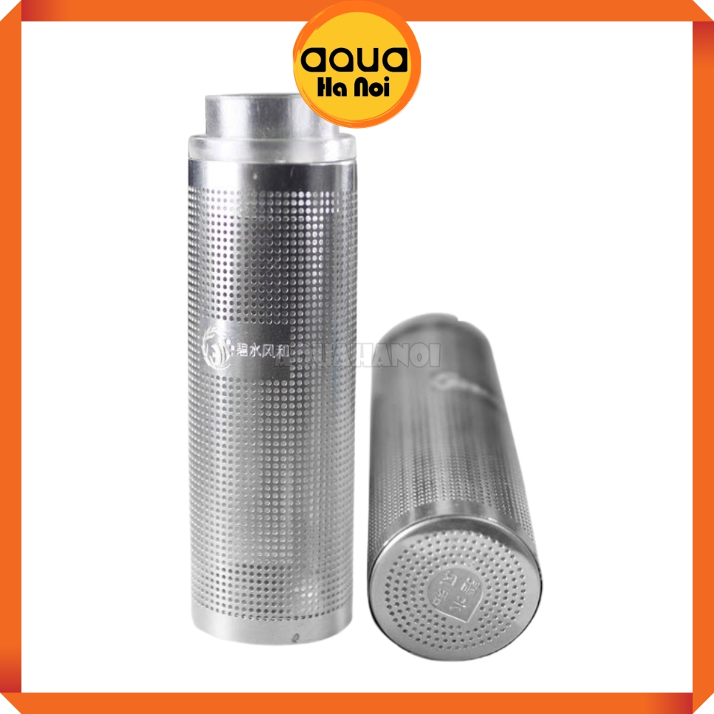 Bịt tép inox 304 miệng mica 12mm/16mm - dùng cho bể cá tép cảnh/ hồ thủy sinh