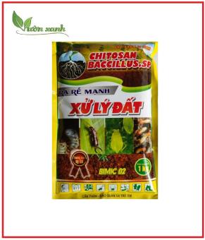 Chế phẩm vi sinh chuyên XỬ LÝ ĐẤT chống nấm đất, sùng đất, mối đất gói 1kg