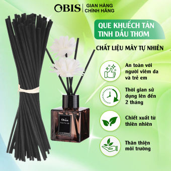 Que khuếch tán tính dầu, que mây tự nhiên, phụ kiện tinh dầu, que tán tỏa hương
