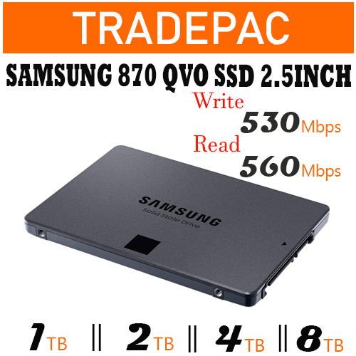 Samsung 870 Qvo Sata Iii 2.5 Inch Ssd - High Performance 1Tb To